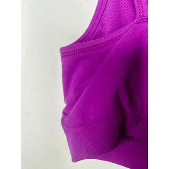 Fabletics Purple Sports Bra Strap Size XXXS 3XS Sports No pads - Picture 4 of 7